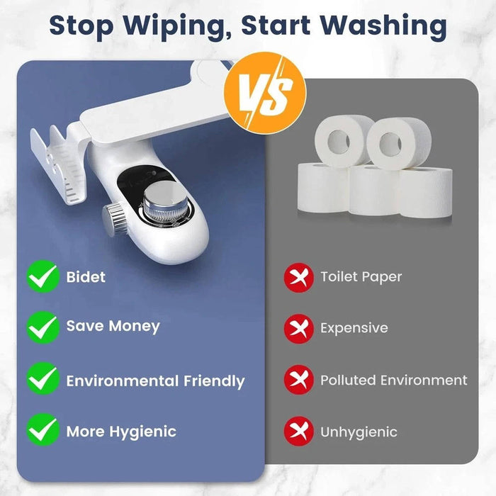 Electric Bidet Attachment for Toilet