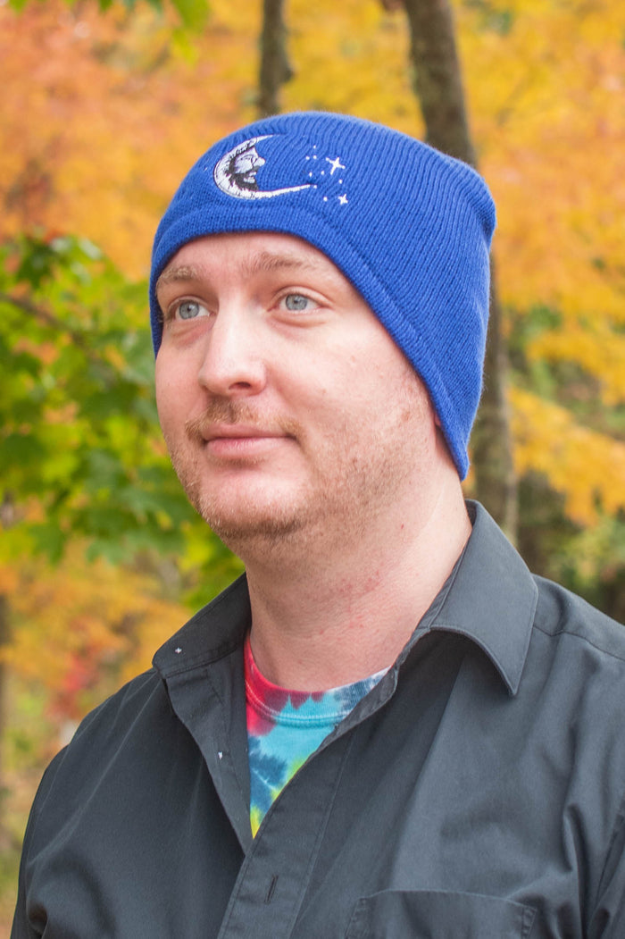 embroidered grateful dead beanie hat