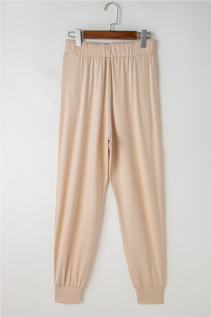Ensemble cardigan long fendu et pantalon skinny