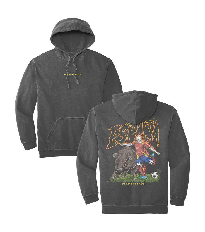 ESPAÑA SOCCER - “DT ESSENTIAL" HOODIE – Hoodie – Dead Threads Apparel