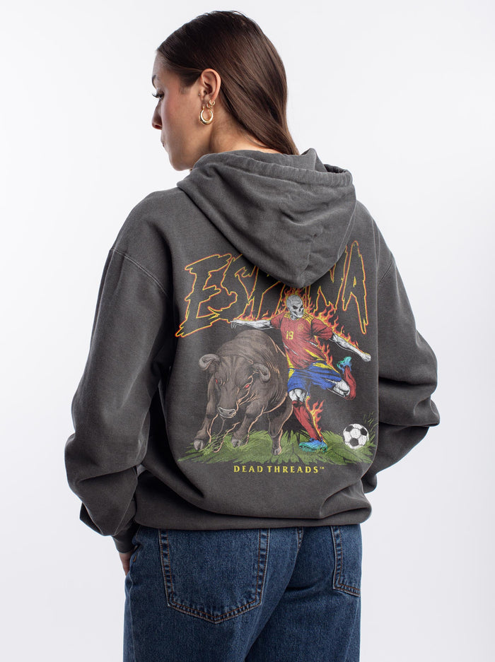 ESPAÑA SOCCER - “DT ESSENTIAL" HOODIE – Hoodie – Dead Threads Apparel