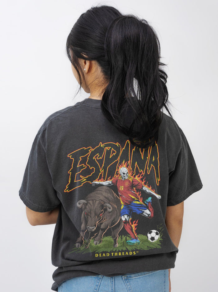 ESPAÑA SOCCER - “DT ESSENTIAL" PREMIUM T-SHIRT – T-Shirt – Dead Threads Apparel