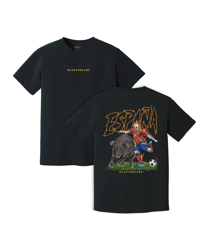 ESPAÑA SOCCER - “DT ESSENTIAL" PREMIUM T-SHIRT – T-Shirt – Dead Threads Apparel