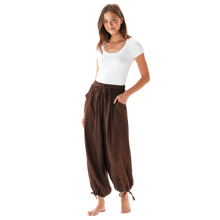 Espresso Adventure Cargo Pants, front
