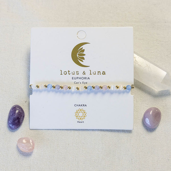 Euphoria 4mm Healing Bracelet, on brand card