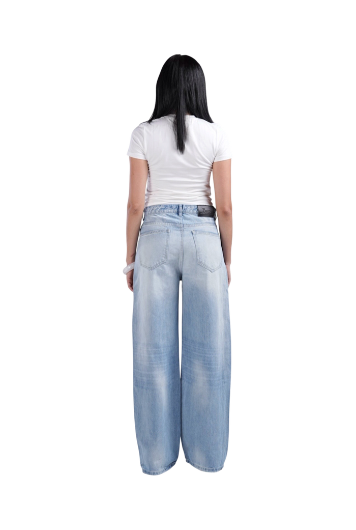 EXTRA WIDE LEG DENIM