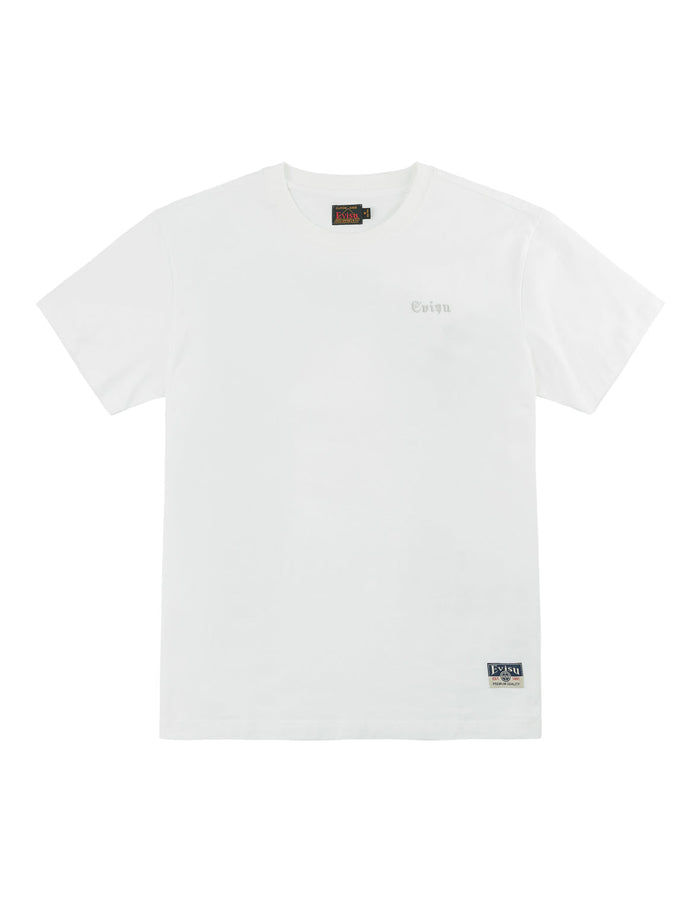 Feather Wing Daicock Print and Embroidered T-Shirt