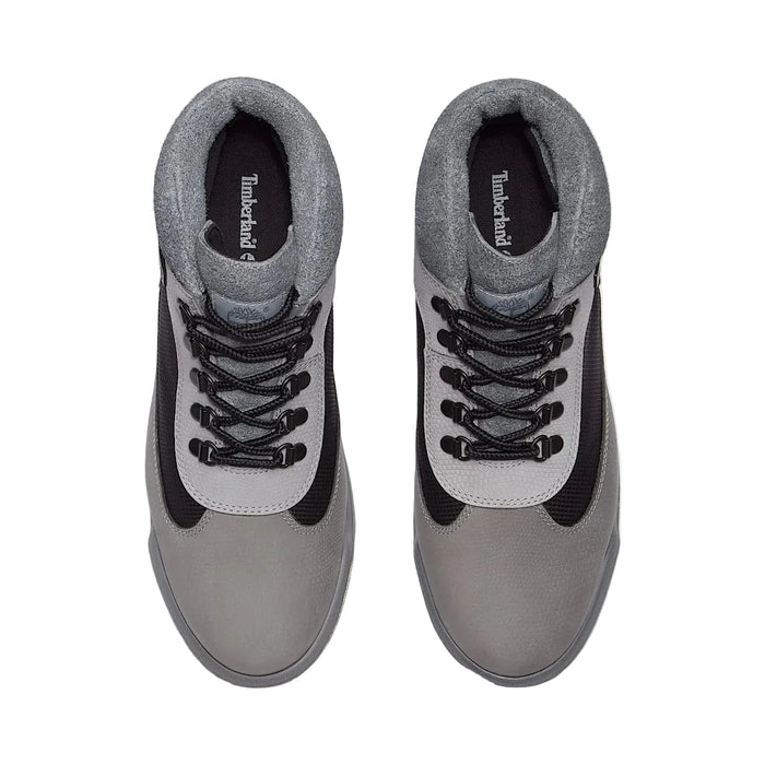 Field Mid Lace Up Gray Boots