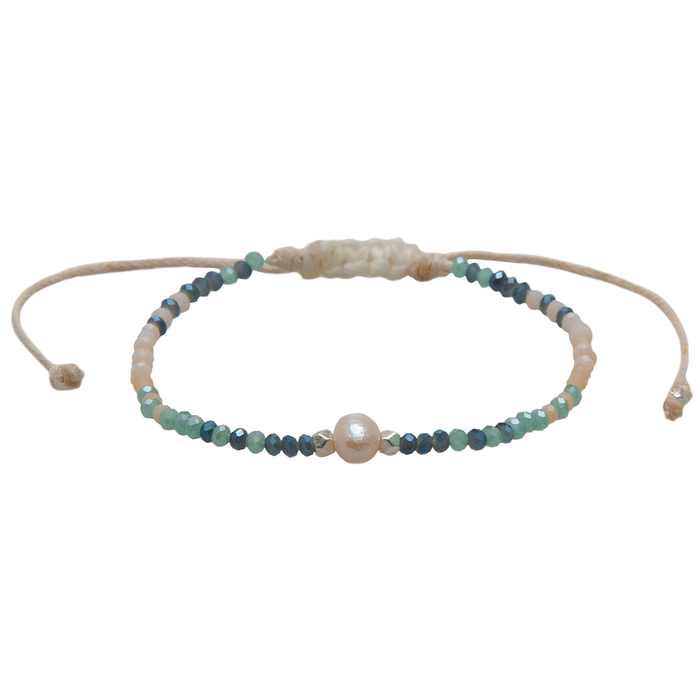"Find Your Magic" Goddess Bracelet, flat lay