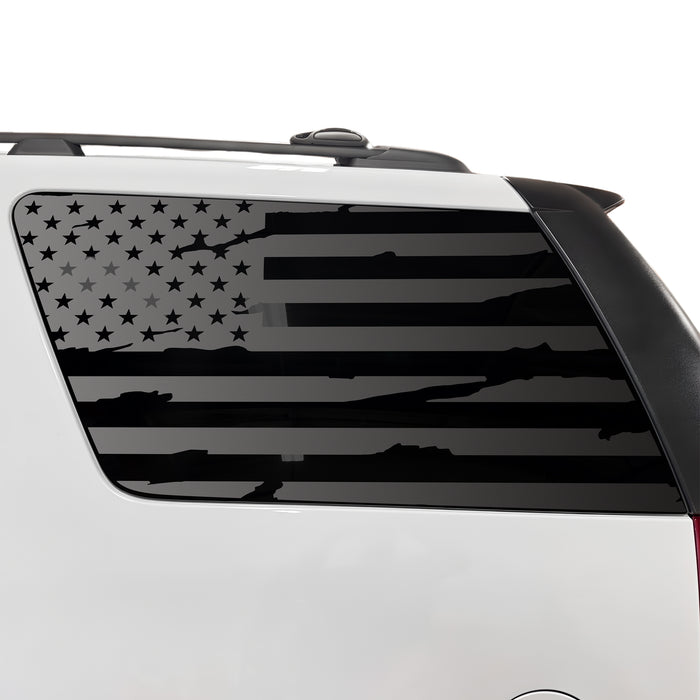 Quarter Window / Distressed Black