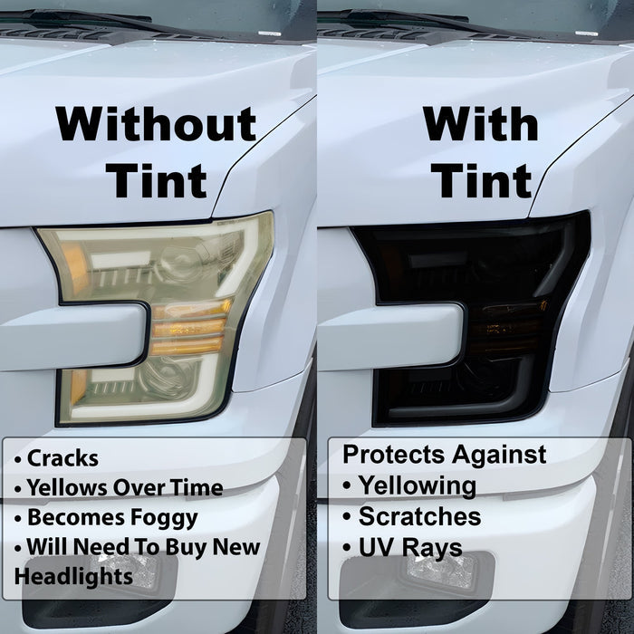 Fits Mazda Mazda6 2014-2017 Full Headlight Taillight Precut Smoked PPF Tint Kit Film Overlay  - Bogar Tech Designs