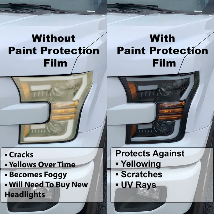 Fits Mazda Mazda6 2014-2017 Full Headlight Taillight Precut Smoked PPF Tint Kit Film Overlay  - Bogar Tech Designs