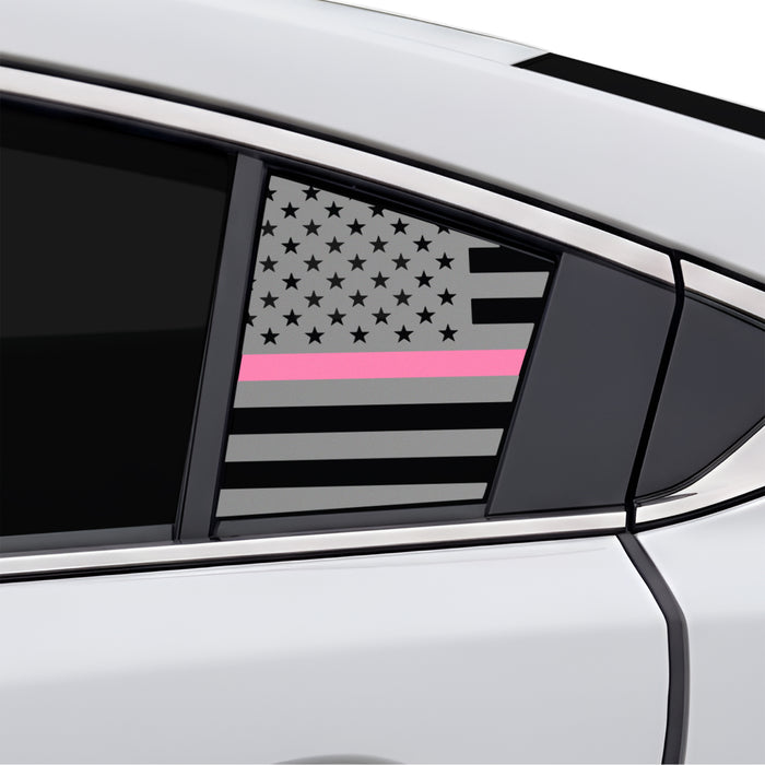 Quarter Window / Thin Pink Line