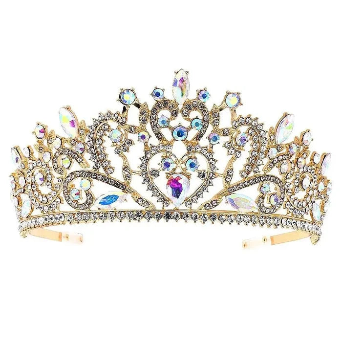{Flower Theme Wreath Tiara 100467} - {} at {Linda Mariposa}