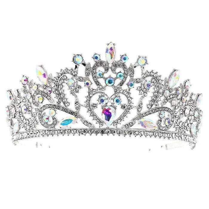 {Flower Theme Wreath Tiara 100467} - {} at {Linda Mariposa}