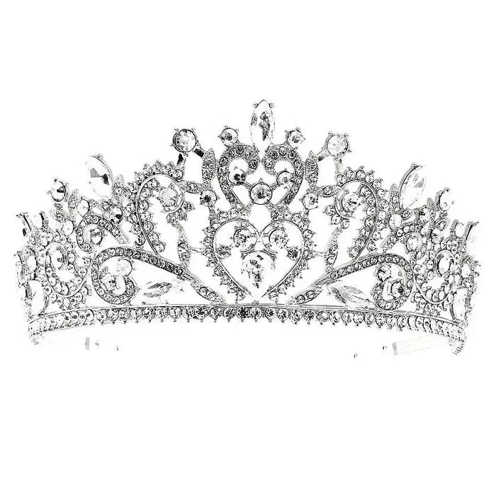 {Flower Theme Wreath Tiara 100467} - {} at {Linda Mariposa}