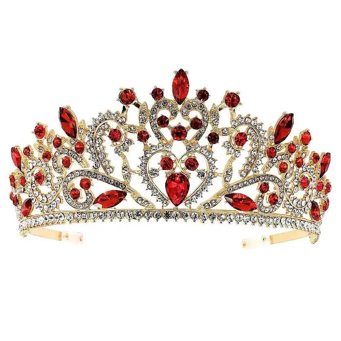 {Flower Theme Wreath Tiara 100467} - {} at {Linda Mariposa}