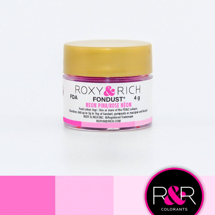 Fondust - Neon Pink bakeartstencil