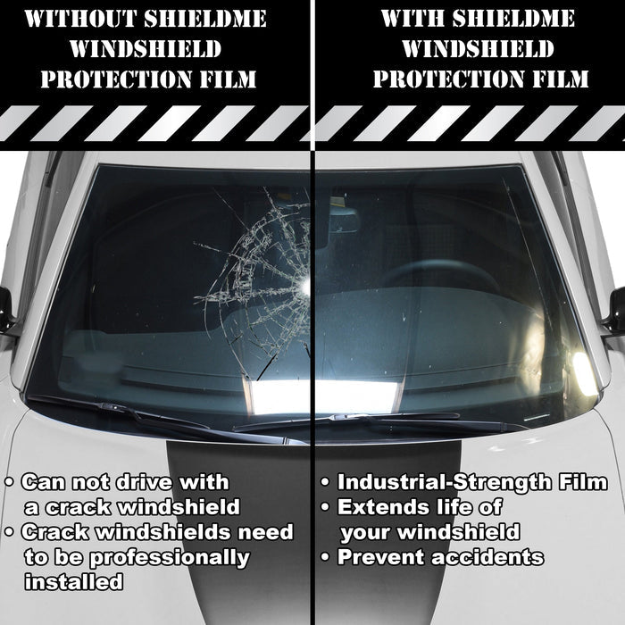For Mazda Mazda6 2014-2021 Precut Front Rear Windshield Premium Protection Self Healing Film Kit - Bogar Tech Designs