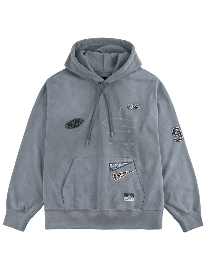 Fortune Embroidered Badges Hoodie