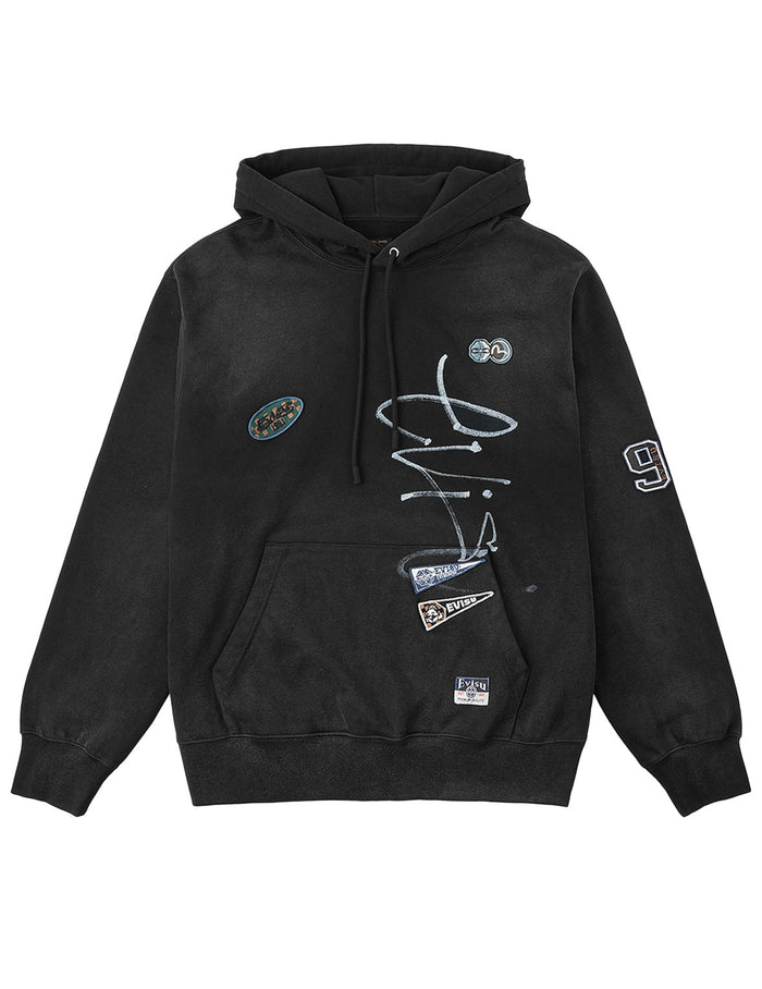 Fortune Embroidered Badges Hoodie
