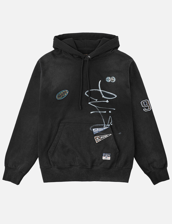 Fortune Embroidered Badges Hoodie