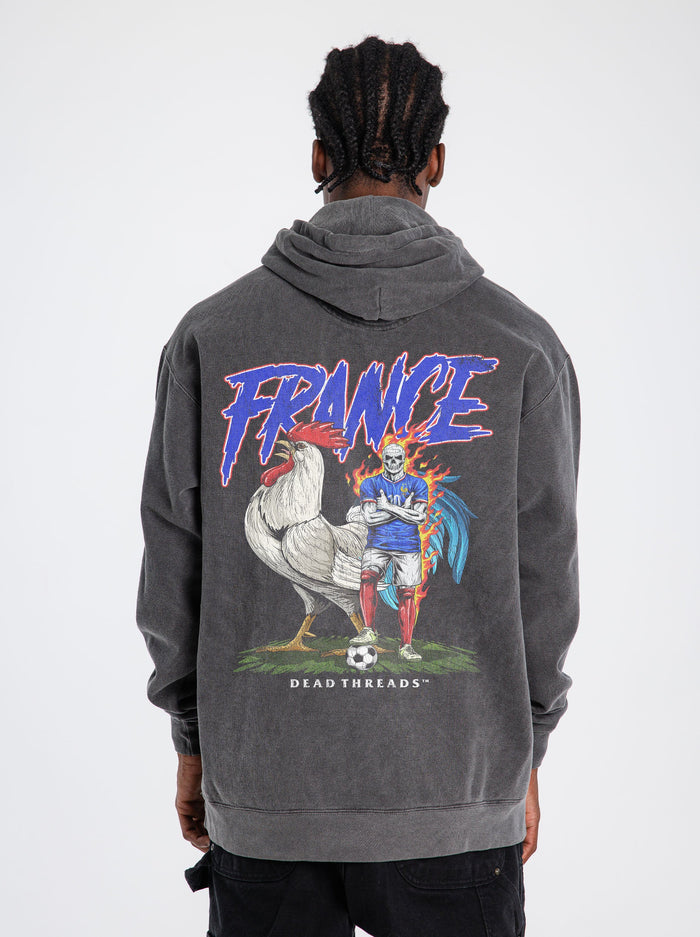 FRANCE SOCCER - “DT ESSENTIAL" HOODIE – Hoodie – Dead Threads Apparel