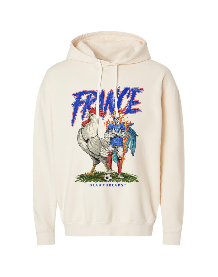 FRANCE SOCCER - LIGHTWEIGHT HOODIE – Lightweight – Dead Threads Apparel