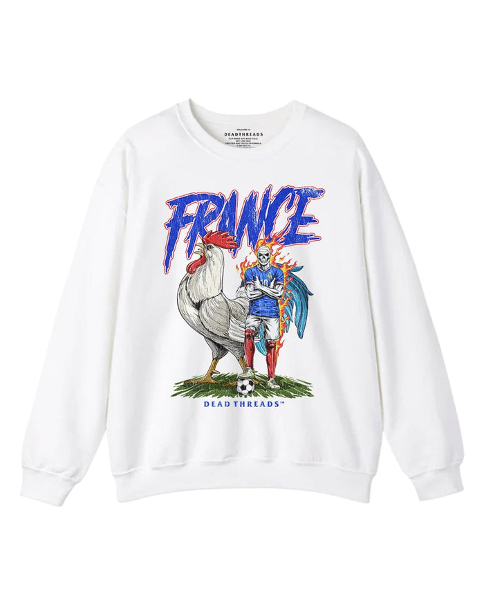 FRANCE SOCCER CREWNECK SWEATSHIRT – Sweatshirt – Dead Threads Apparel