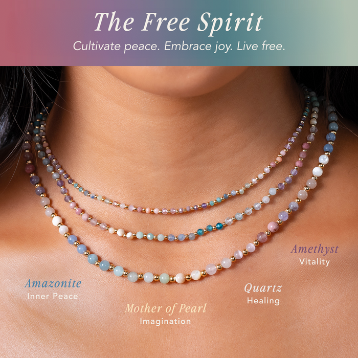 Free Spirit 3mm Healing Necklace