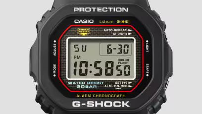 G-Shock Origin Black Digital Watch DW5000R-1A