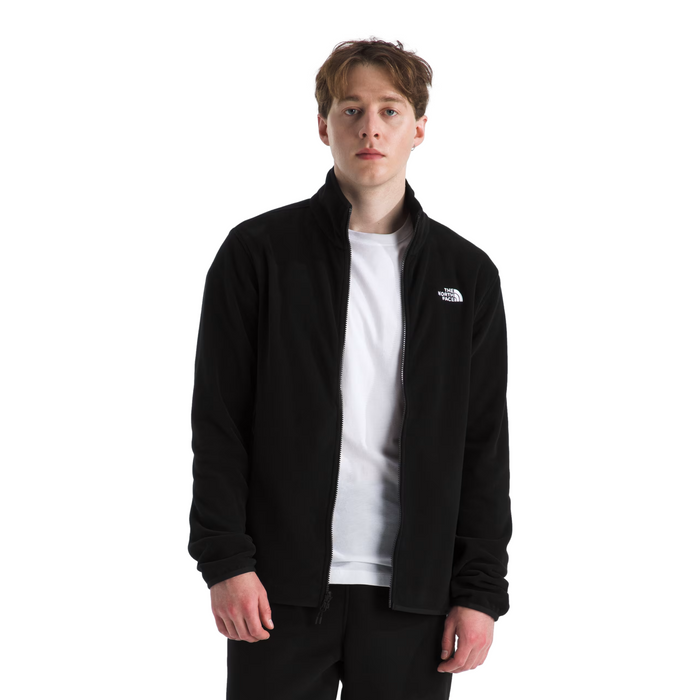 Glacier Fleece Black Jacket