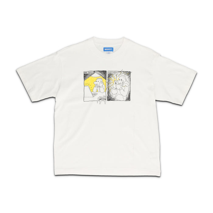 Good Screen Comic White Tee