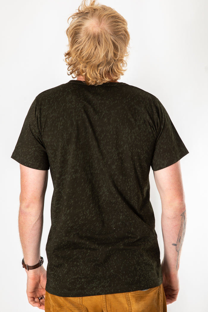 Hand Painted Batik T-Shirt in Mountain to Sea