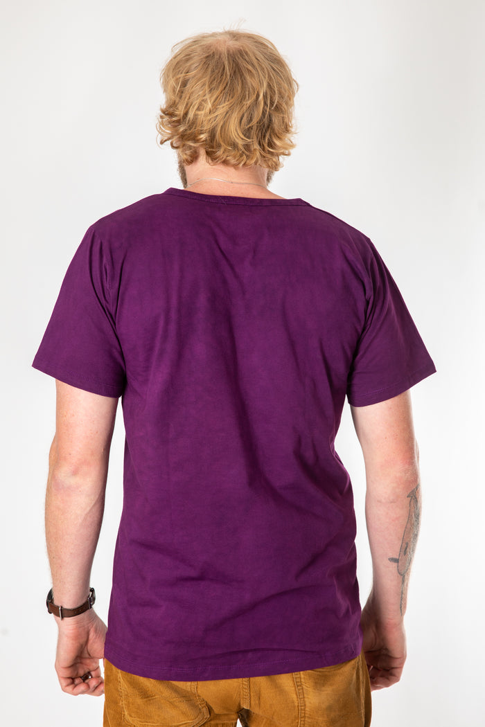 Hand Painted Batik T-Shirt in Mountain to Sea
