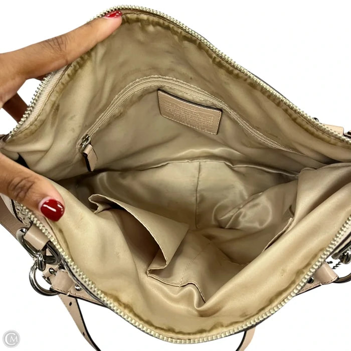 Handbag Designer By Coach, Size: Large