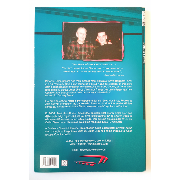 Harmonica Blues David Herzhaft biographie méthode harmonica blues