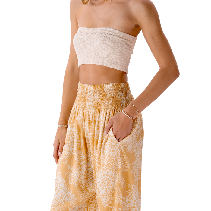Havana Harem Pants, side, hand in pocket