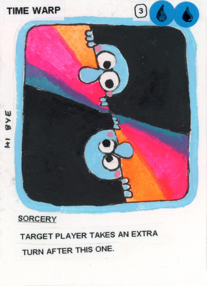 HiBye: Secret Layer Cards