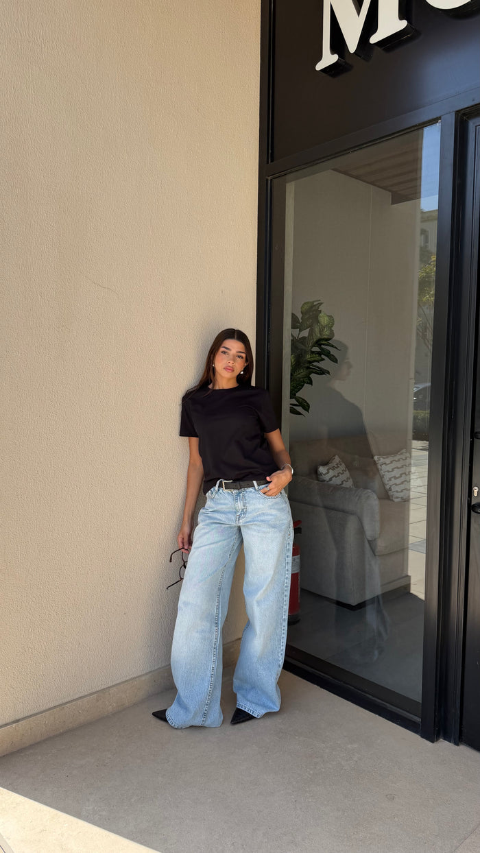 ICE BLUE LOOSE FIT