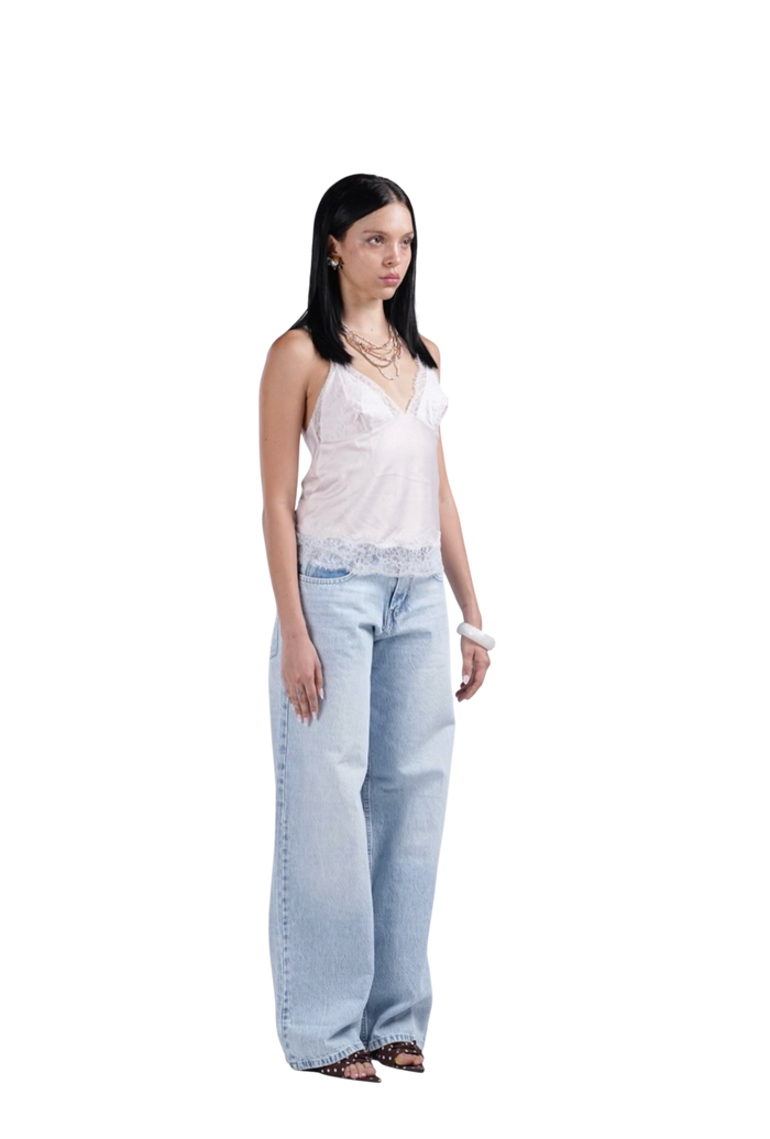 ICY LOW WASIT BAGGY DENIM