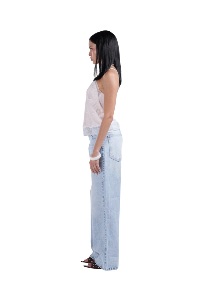 ICY LOW WASIT BAGGY DENIM