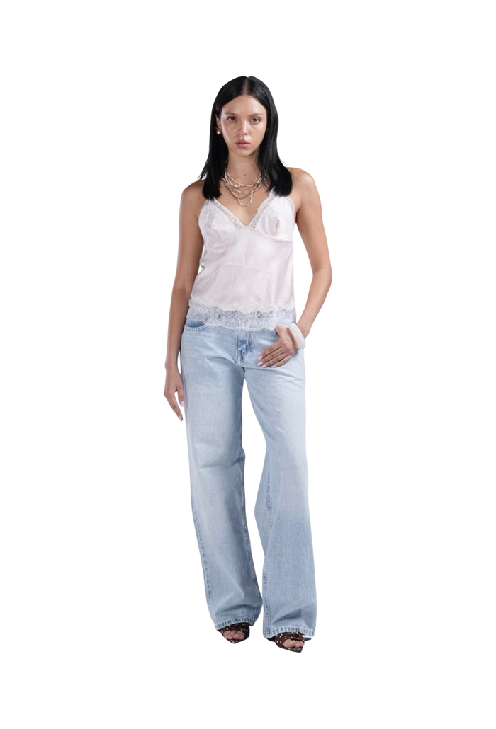 ICY LOW WASIT BAGGY DENIM