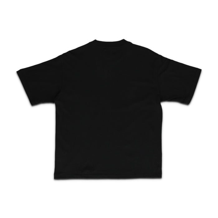 Illustrated Soccer T-shirt Black