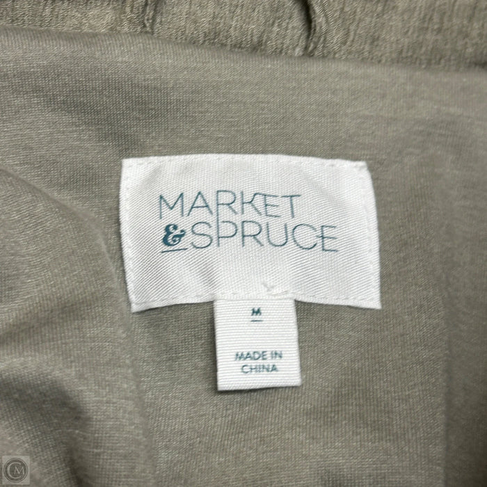 Jacket Puffer & Quilted By Market & Spruce In Green, Size: M