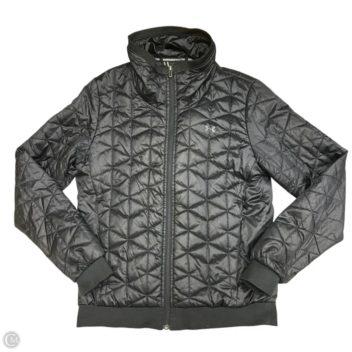 Jacket Puffer & Quilted By Under Armour In Black, Size: M
