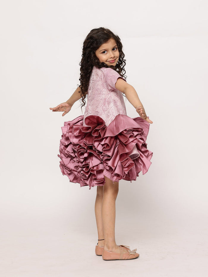 JANYAS CLOSET  Mauve Majestic Tulle Dream Dress*