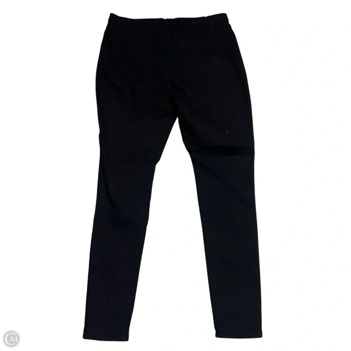 Jeans Skinny By Fashion Nova In Black Denim, Size: 3x