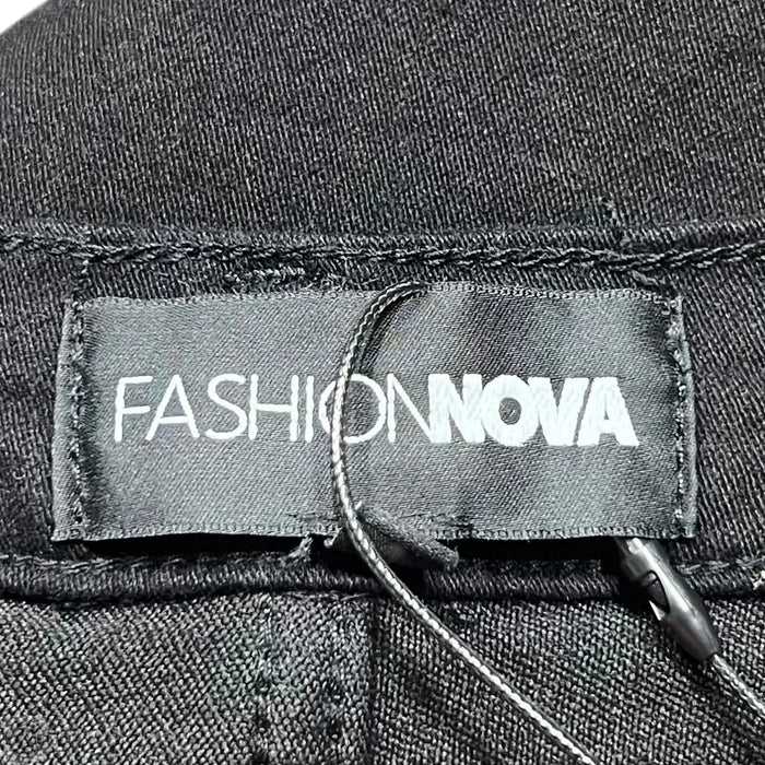 Jeans Skinny By Fashion Nova In Black Denim, Size: 3x
