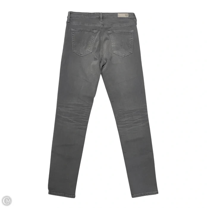 Jeans Straight By Adriano Goldschmied In Grey Denim, Size: 2